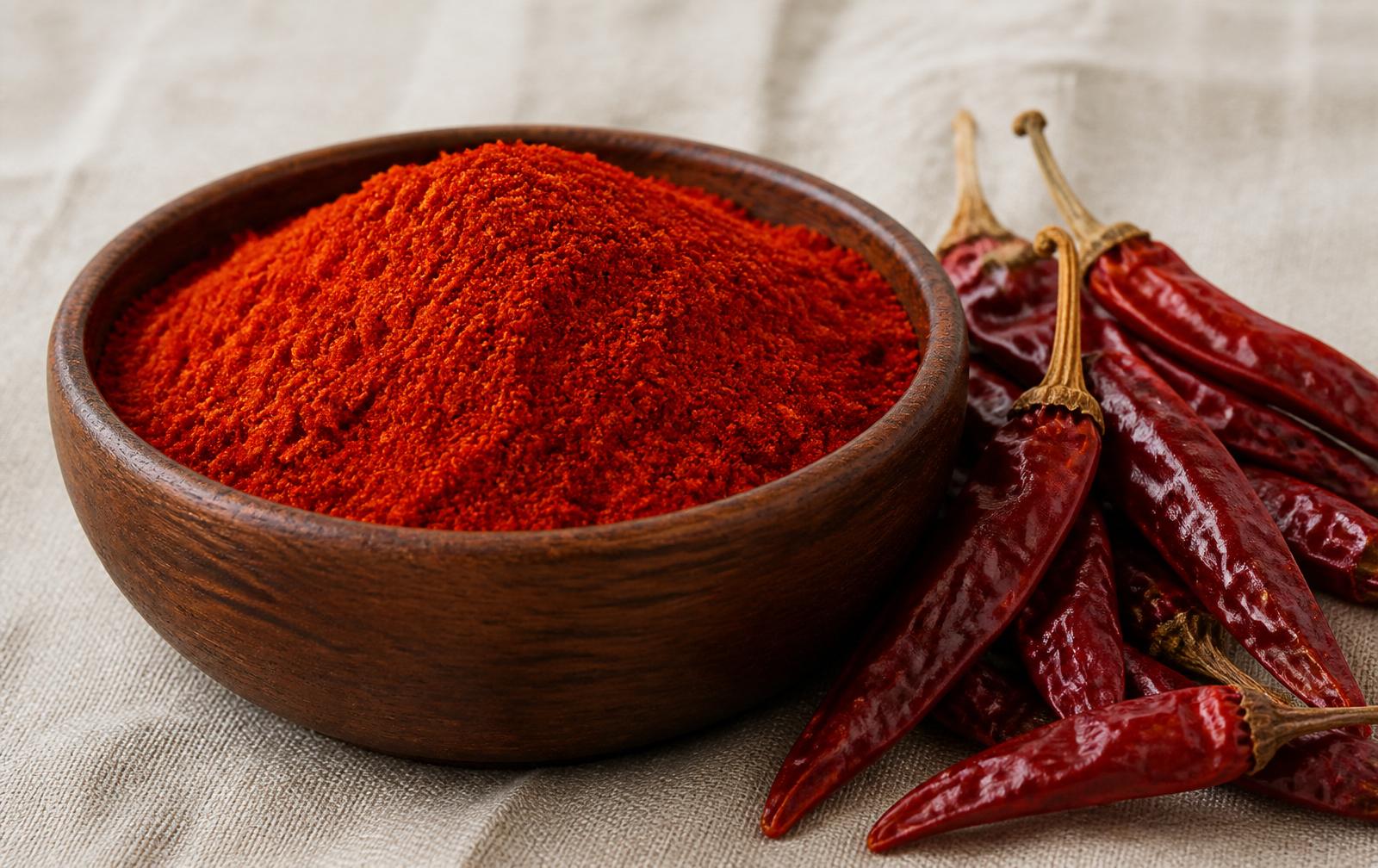 Byadgi (Bedgi) Red Chilli Powder — export-quality Indian red chilli powder