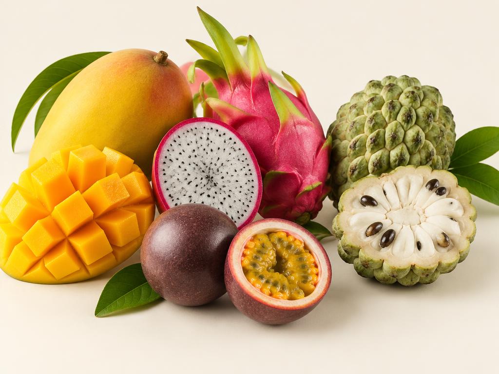 Selection of premium Indian fruits